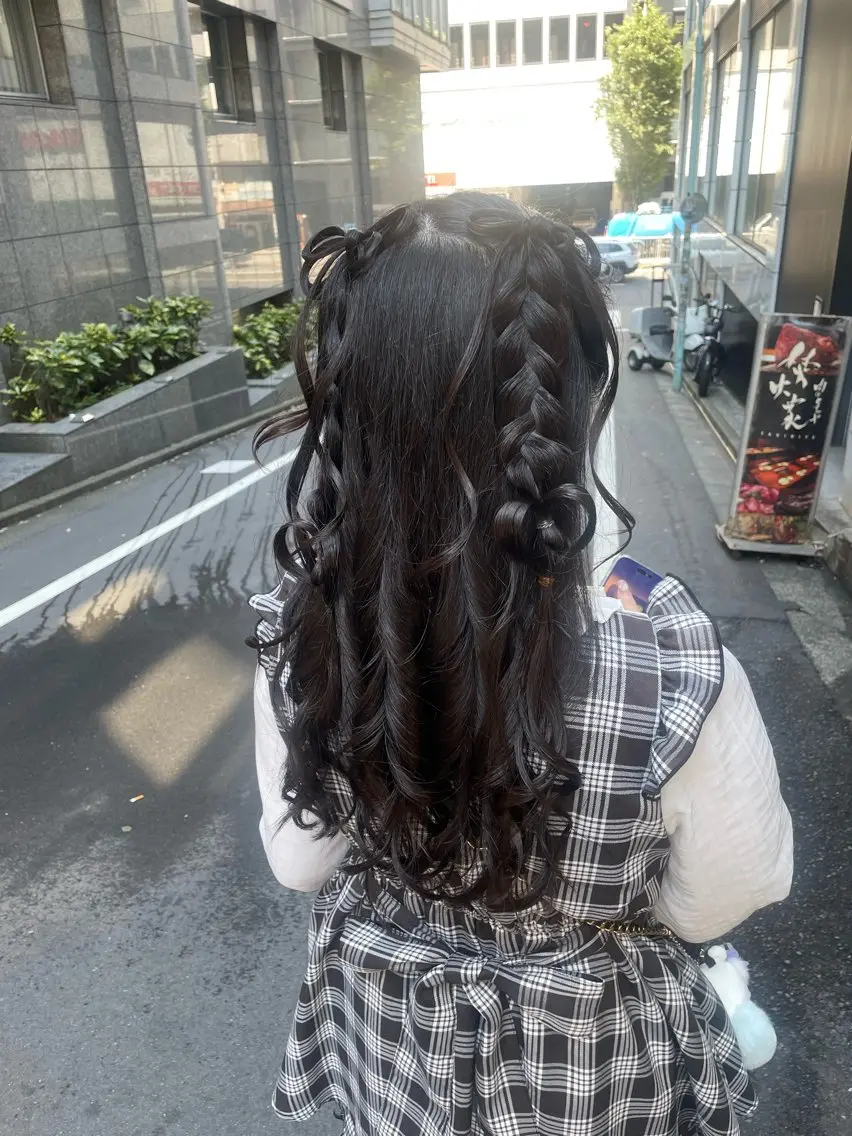 ヘアアレンジ ヘアセット 声優オタク美容師🎀 𝑹𝑰𝑵𝑶𝑵のヘアスタイル
