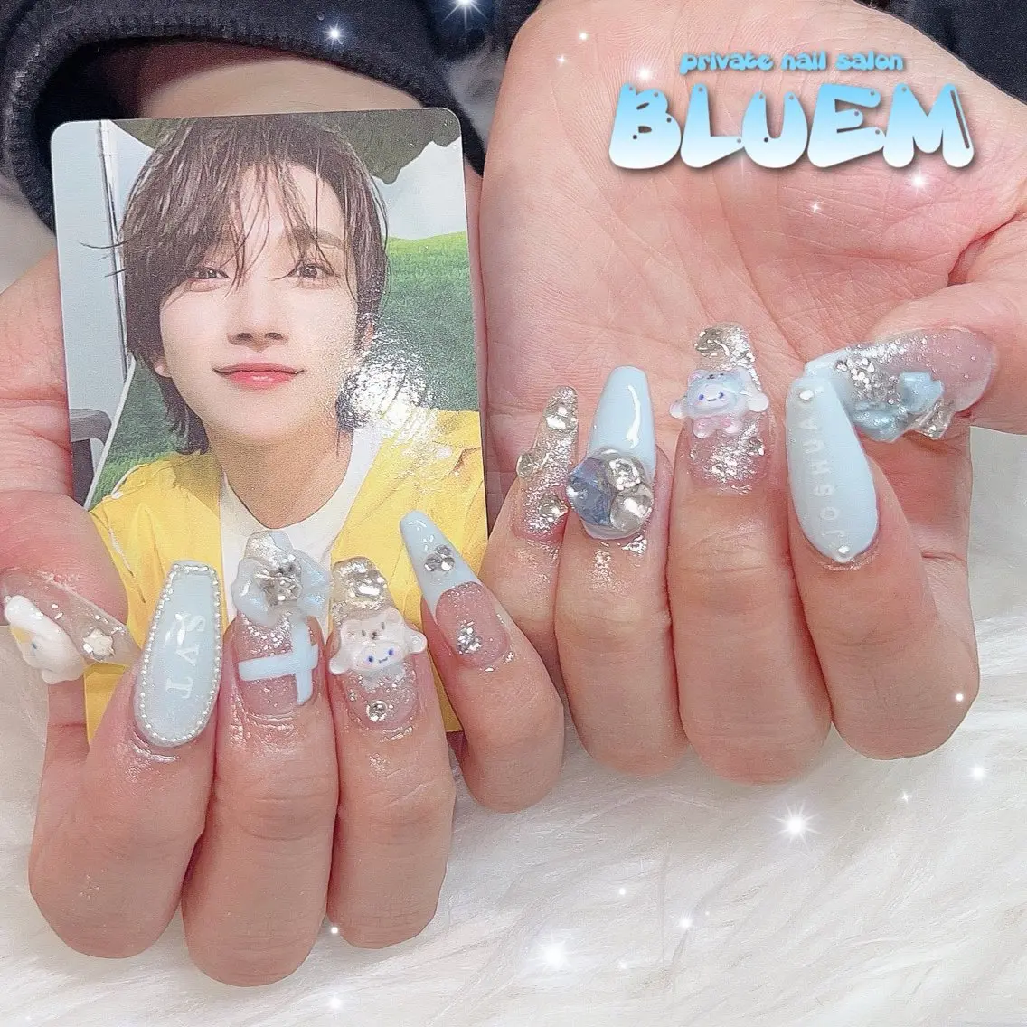 ネイル ハンドネイル BLUEM なな🐶のネイルデザイン