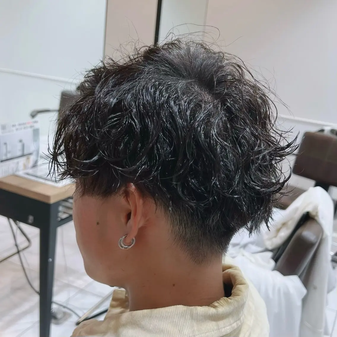 メンズ メンズパーマ 八木菜美 似合わせ/ニュアンスのヘアスタイル