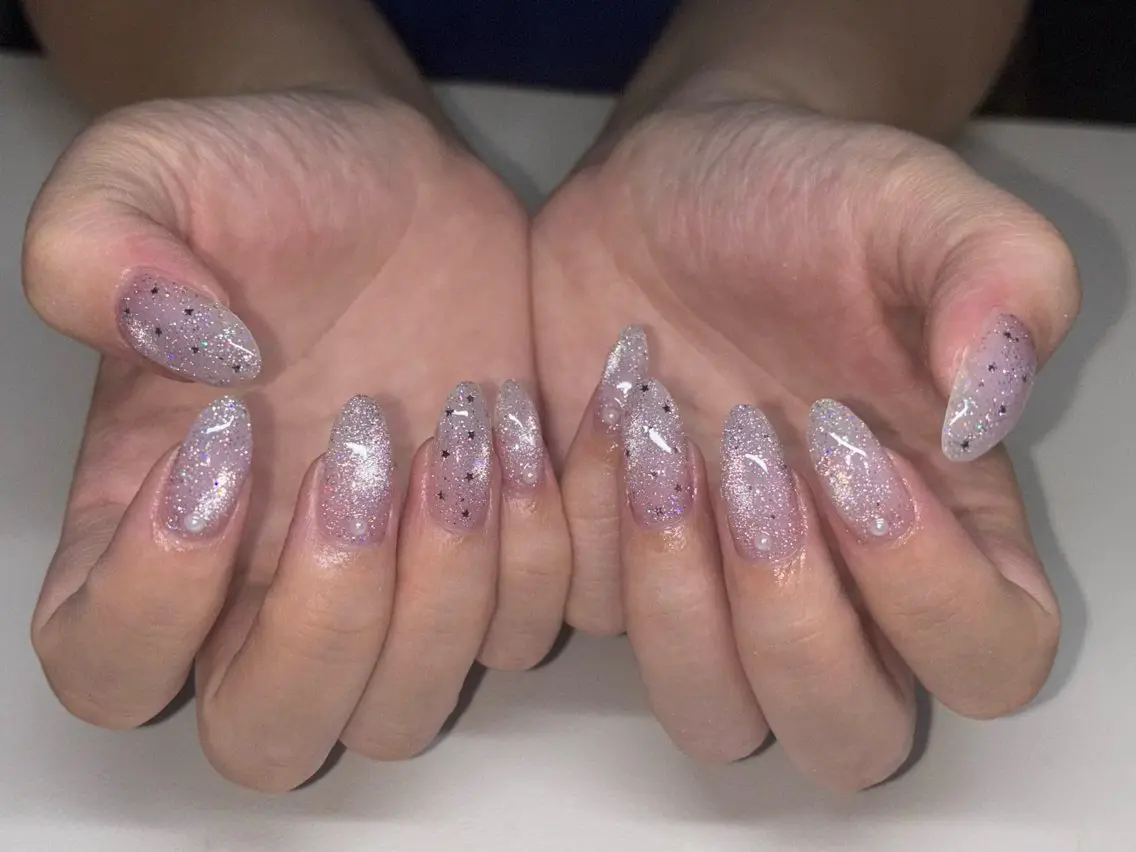 ネイル フラッシュネイル フラッシュマグ ハンドネイル nayu nailのネイルデザイン