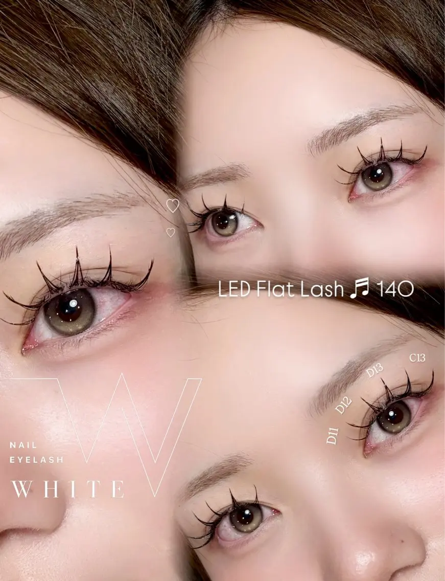 マツエク・マツパ mayu WHITE🍀*゜のマツエク・マツパデザイン
