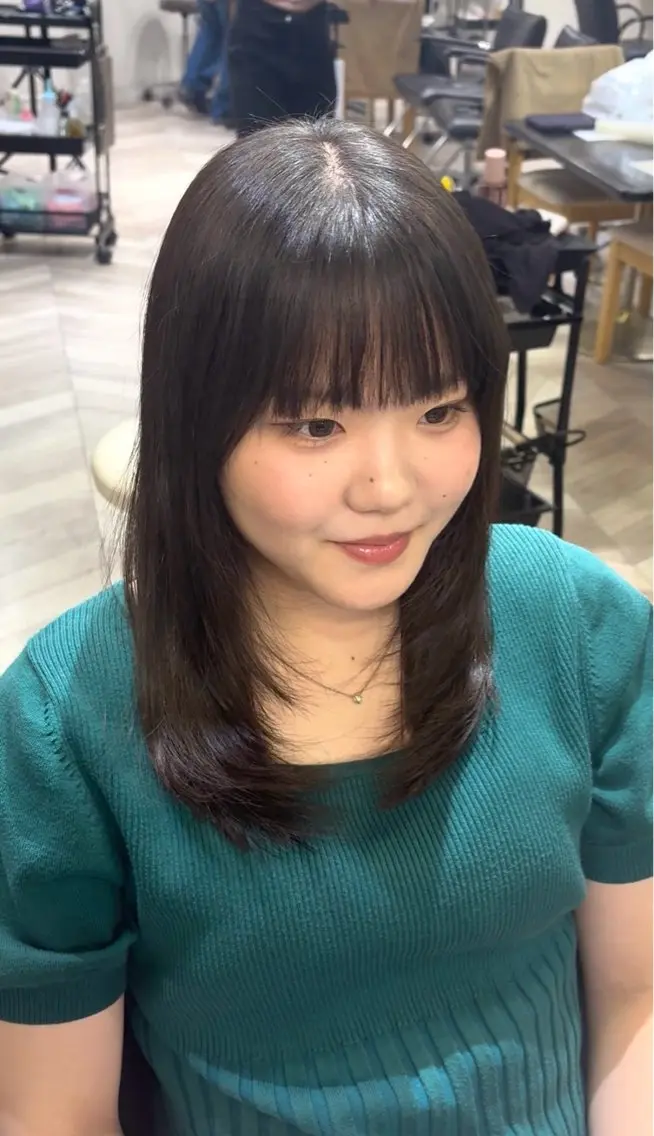 セミロング レイヤーカット カットモデル‎募集‎ ‎🤍SEIRA🤍のヘアスタイル