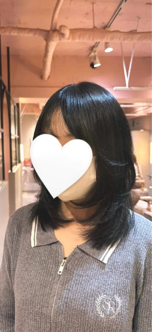 ミディアム レイヤーカット 柔らかメルティ ヘア🩰Yuuhaのヘアスタイル