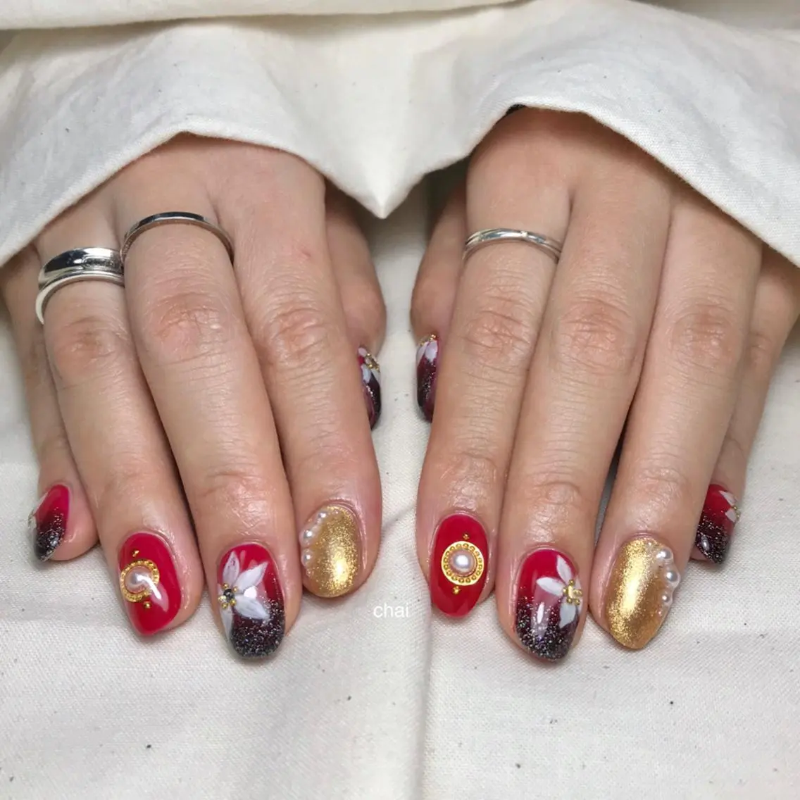 ネイル ハンドネイル chai nail _ai📍鶴橋/桃谷のネイルデザイン