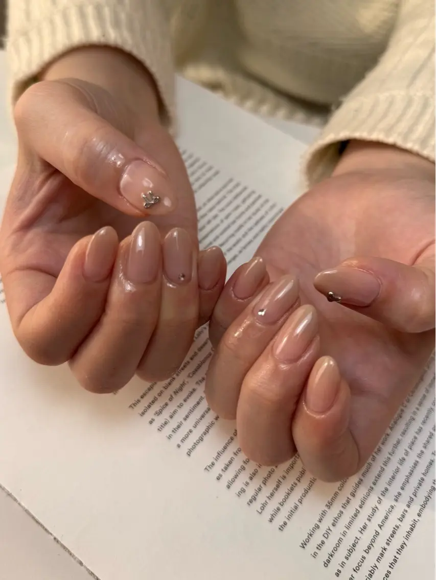 ネイル グラデーション ハンドネイル 白日-hakubi nail-のネイルデザイン