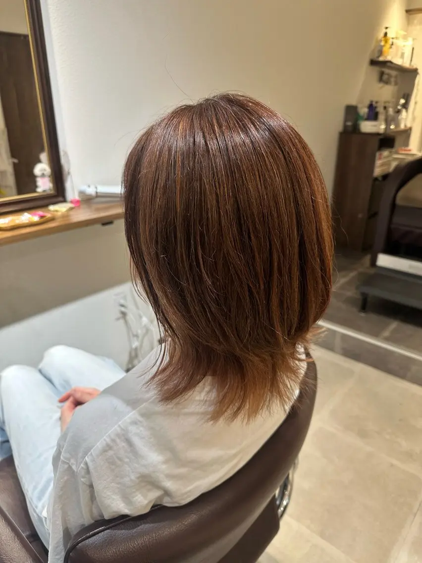 ハイライト(ローライト)カラー＋クイックトリートメントの写真