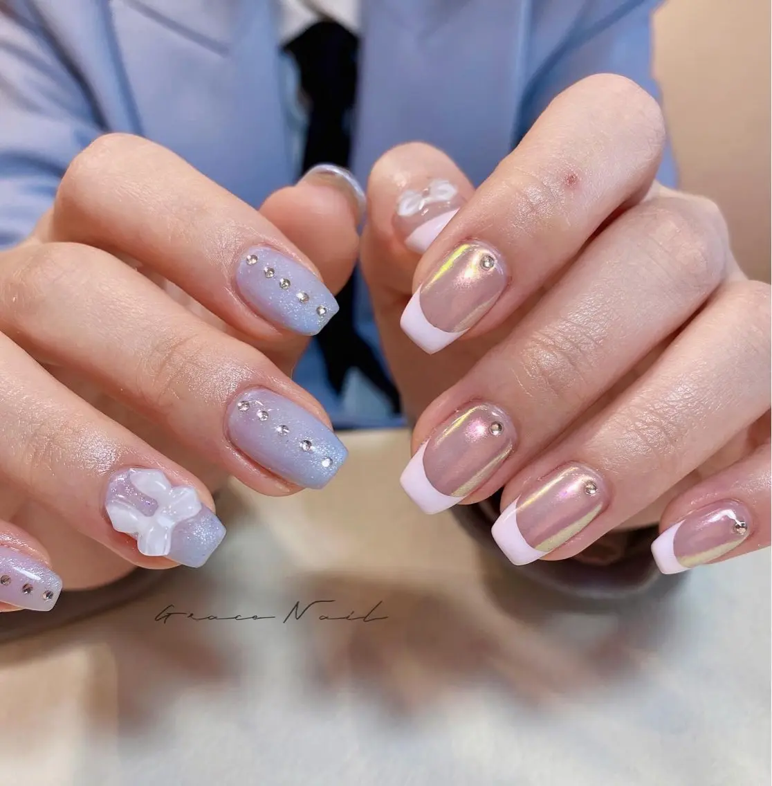 ネイル ハンドネイル ☆*。Grace Nail。*☆のネイルデザイン