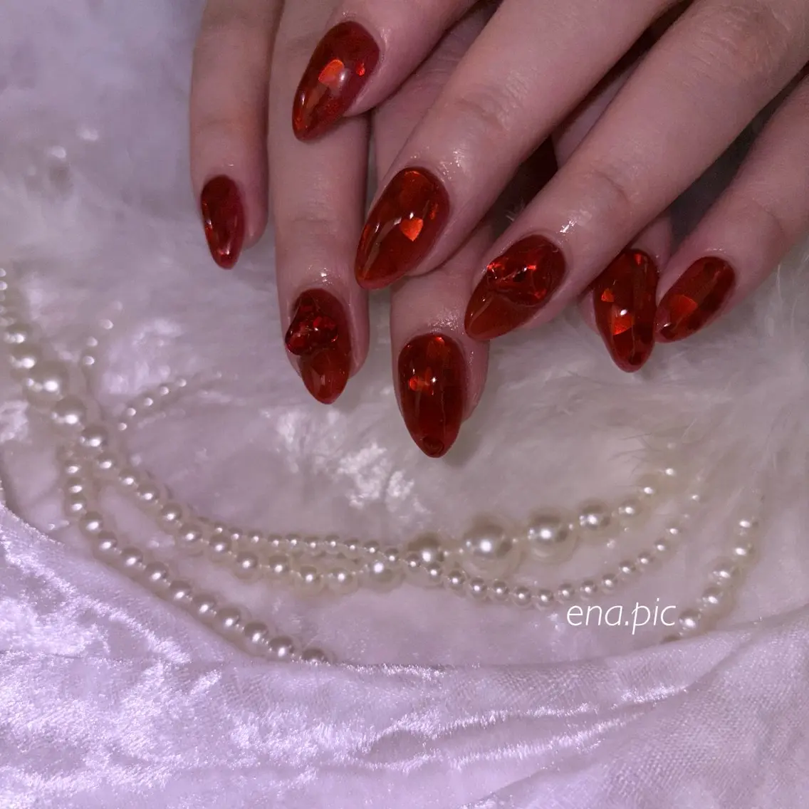 ネイル toyvenail 🖤enaのネイルデザイン