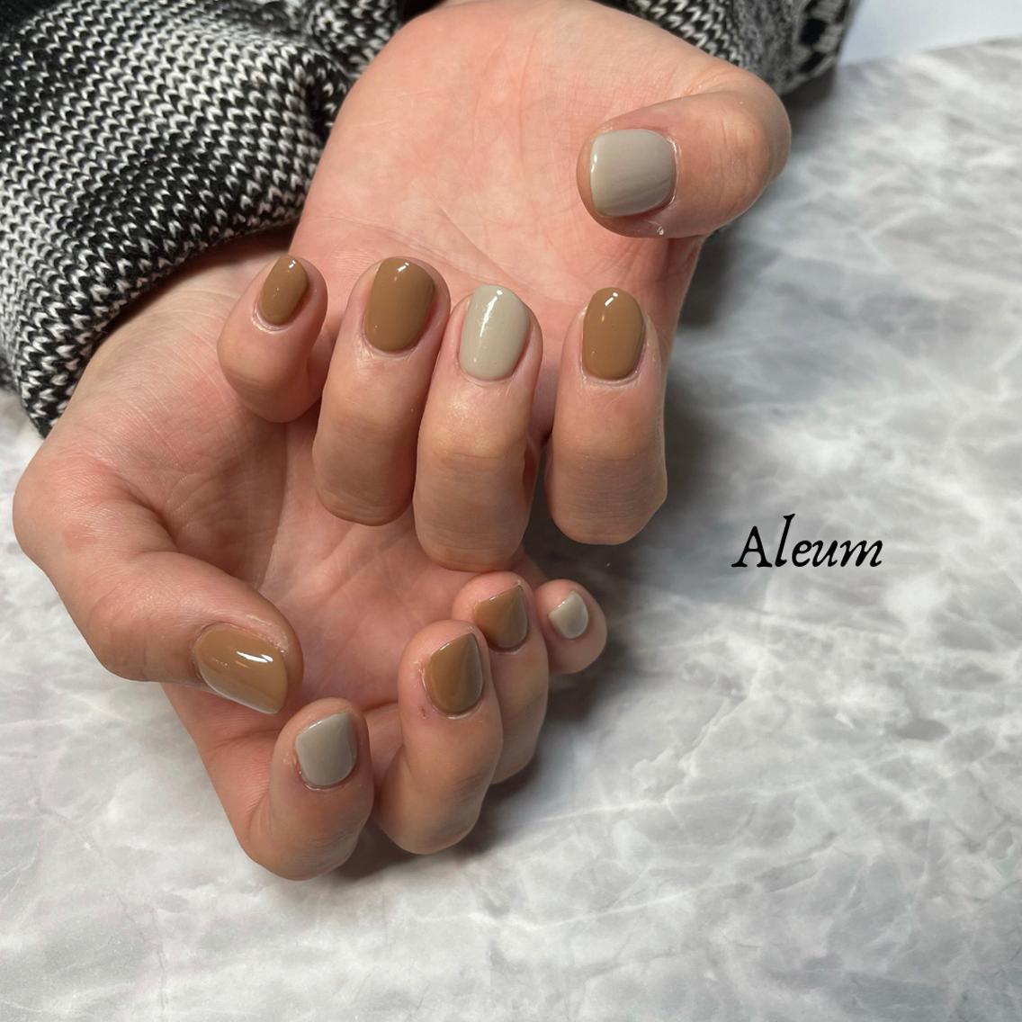 ネイル ハンドネイル Nail Salon Aleumのネイルデザイン