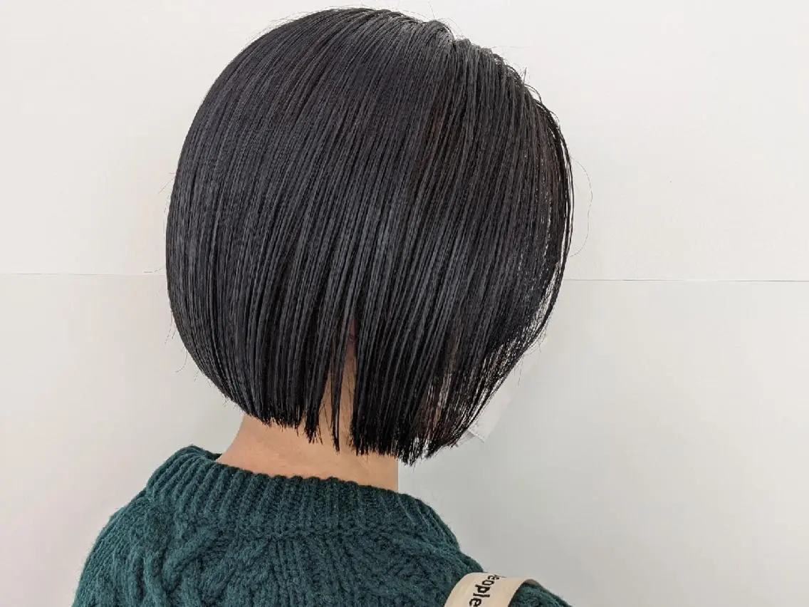 ショート ボブ トリートメント カット ヘアカラー トリートメント ヘッドスパ 井上 佳奈のヘアスタイル