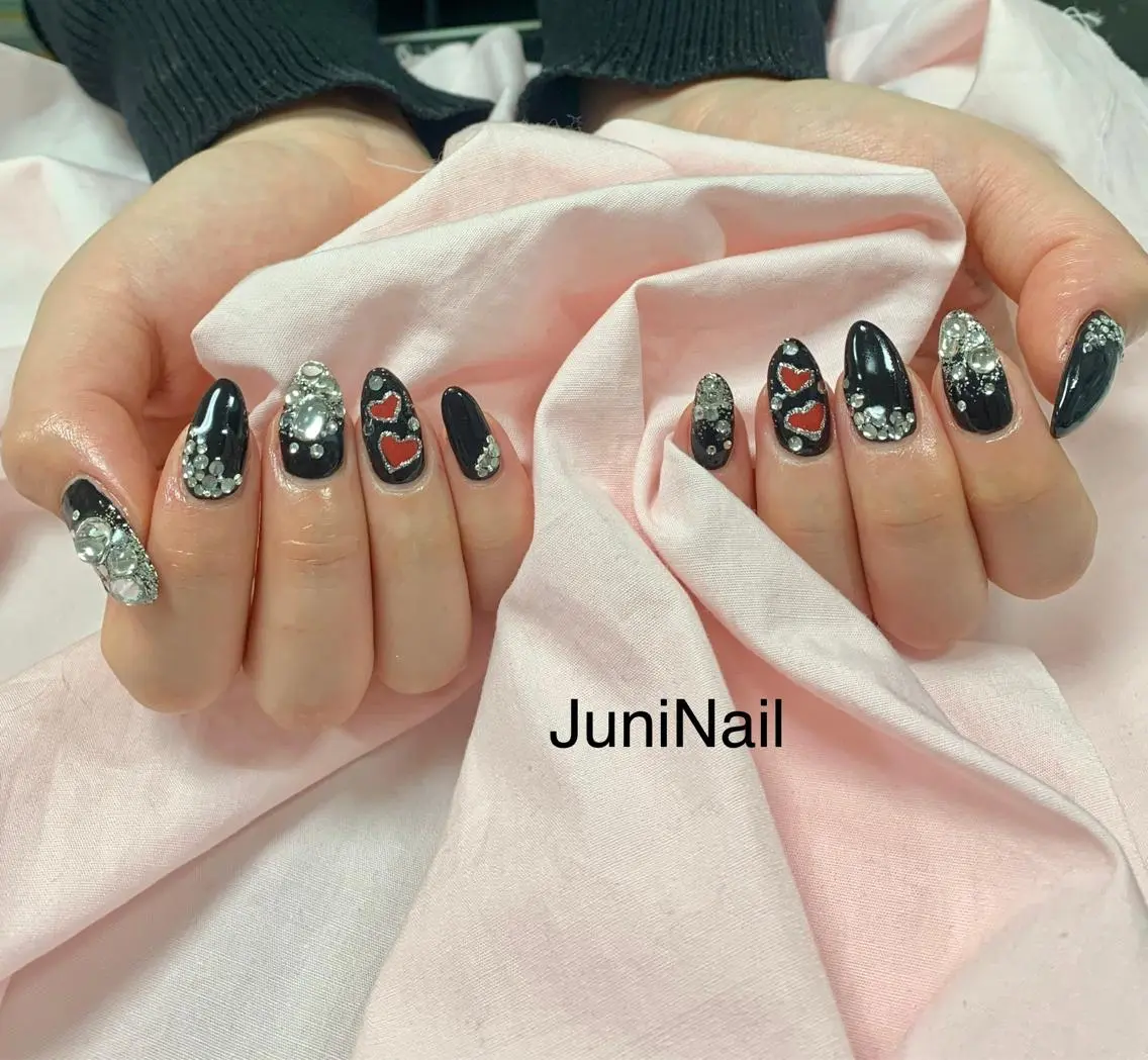 ネイル オーロラネイル クリアネイル 氷ネイル・うるうるネイル 韓国ネイル ニュアンスネイル ハンドネイル JuniNail 주니네일🇰🇷suのネイルデザイン