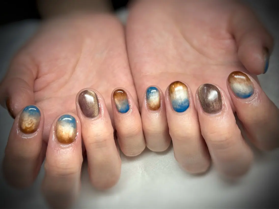 ネイル ハンドネイル Nail salon Cielel⟡Ayaのネイルデザイン