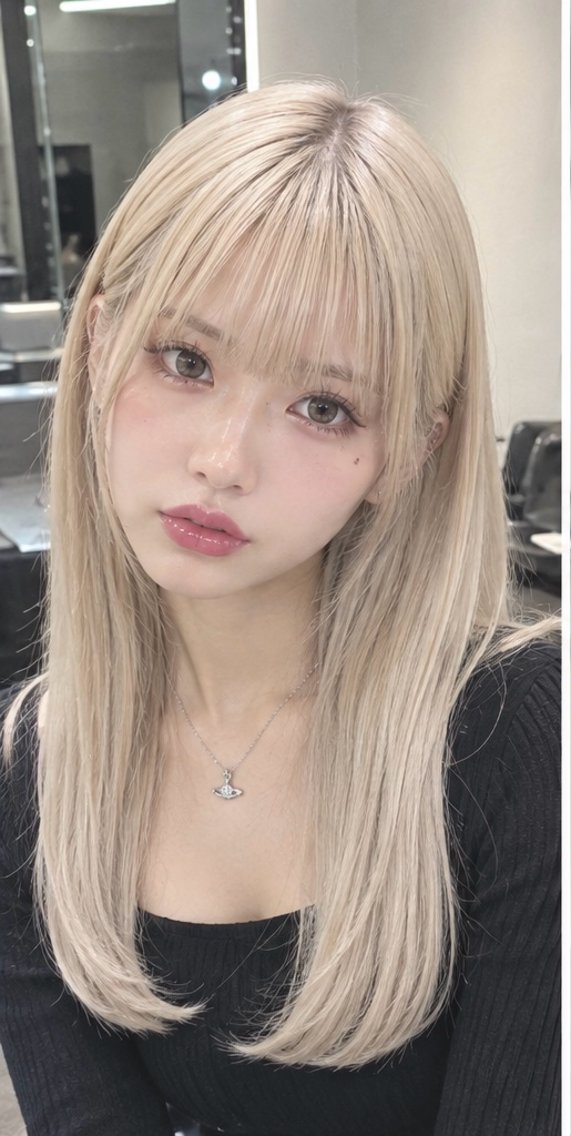 ロング ヘアカラー Verde西院店 ＫＡＲＥＮ💗のヘアスタイル