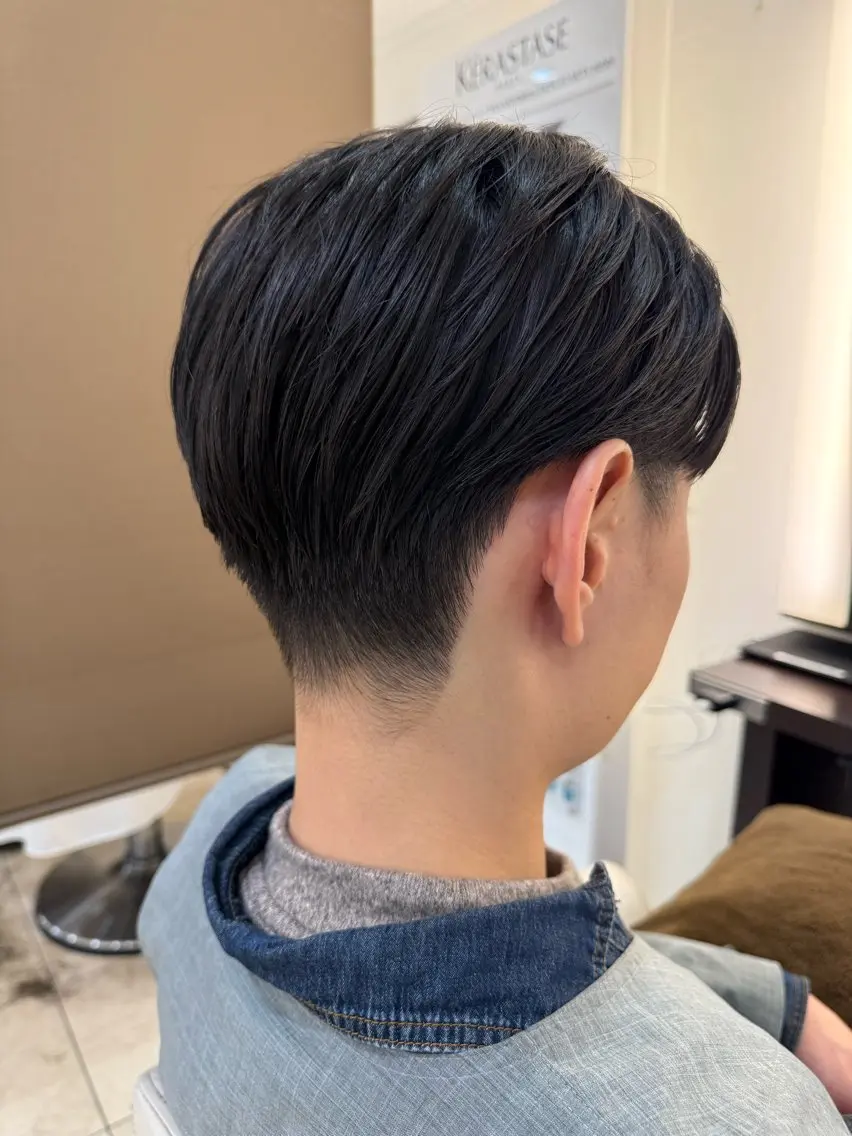 ショート メンズ 刈り上げ ショートヘア 石垣廣乃 /Hironoのヘアスタイル