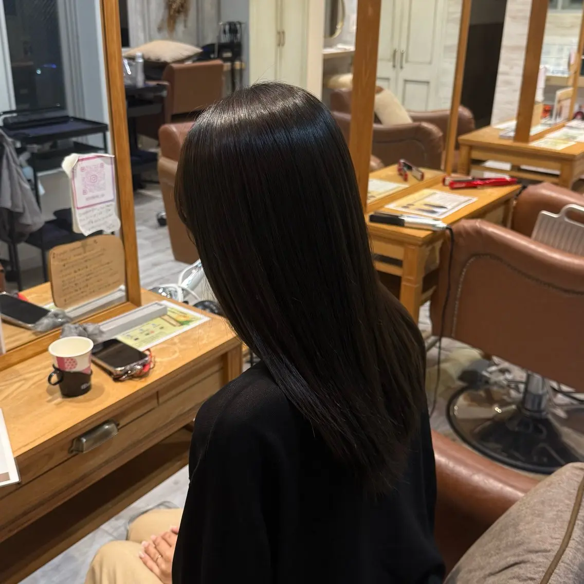 ロング カラー 加藤 美佳のヘアスタイル