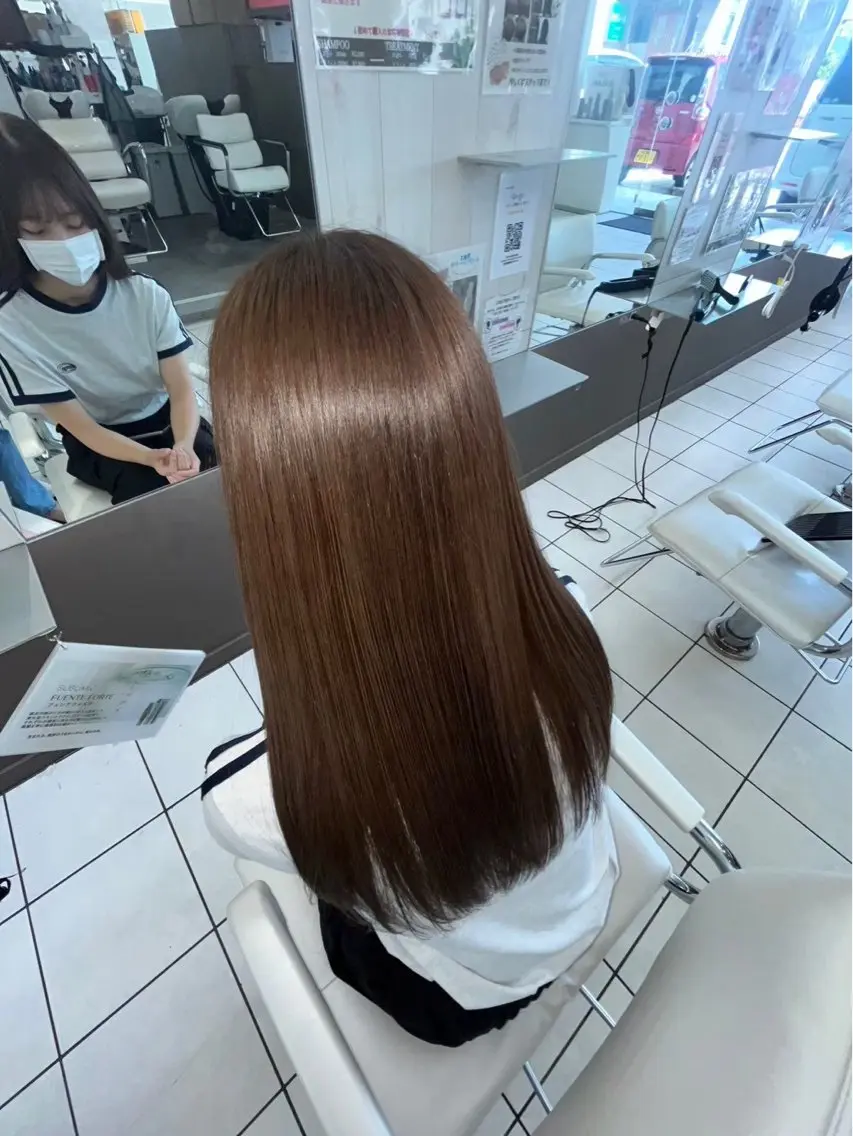 ロング ダブルカラー/艶髪 🪽minoriのヘアスタイル