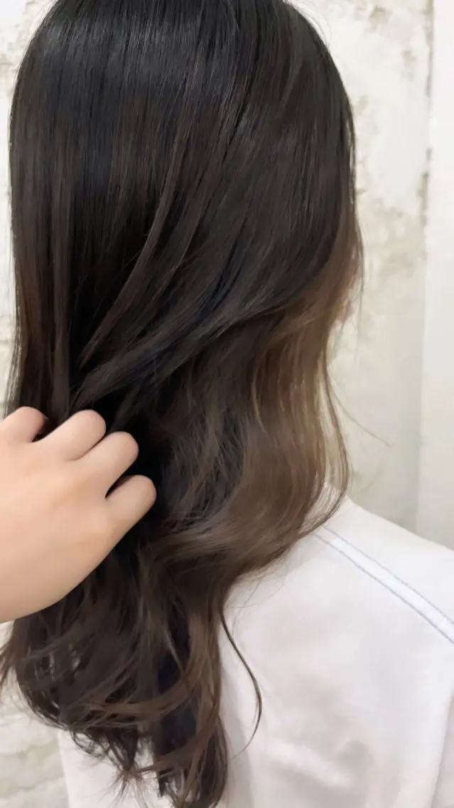ロング カット ヘアカラー 💜垢抜けメンズパー マ💜Sakuraのヘアスタイル