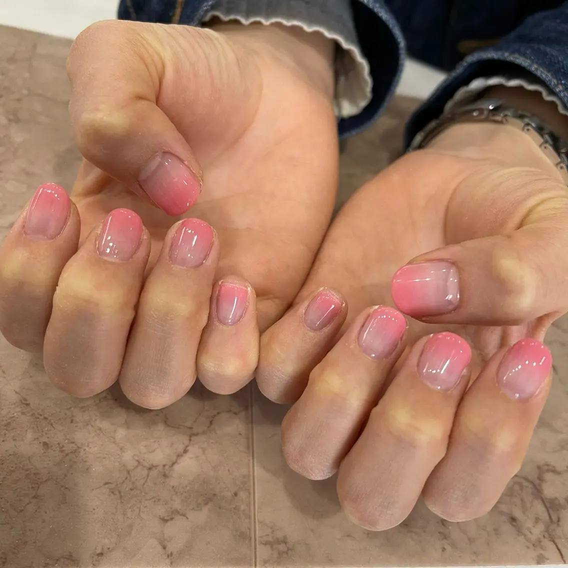ネイル グラデーション Wish Nail 恒川のネイルデザイン