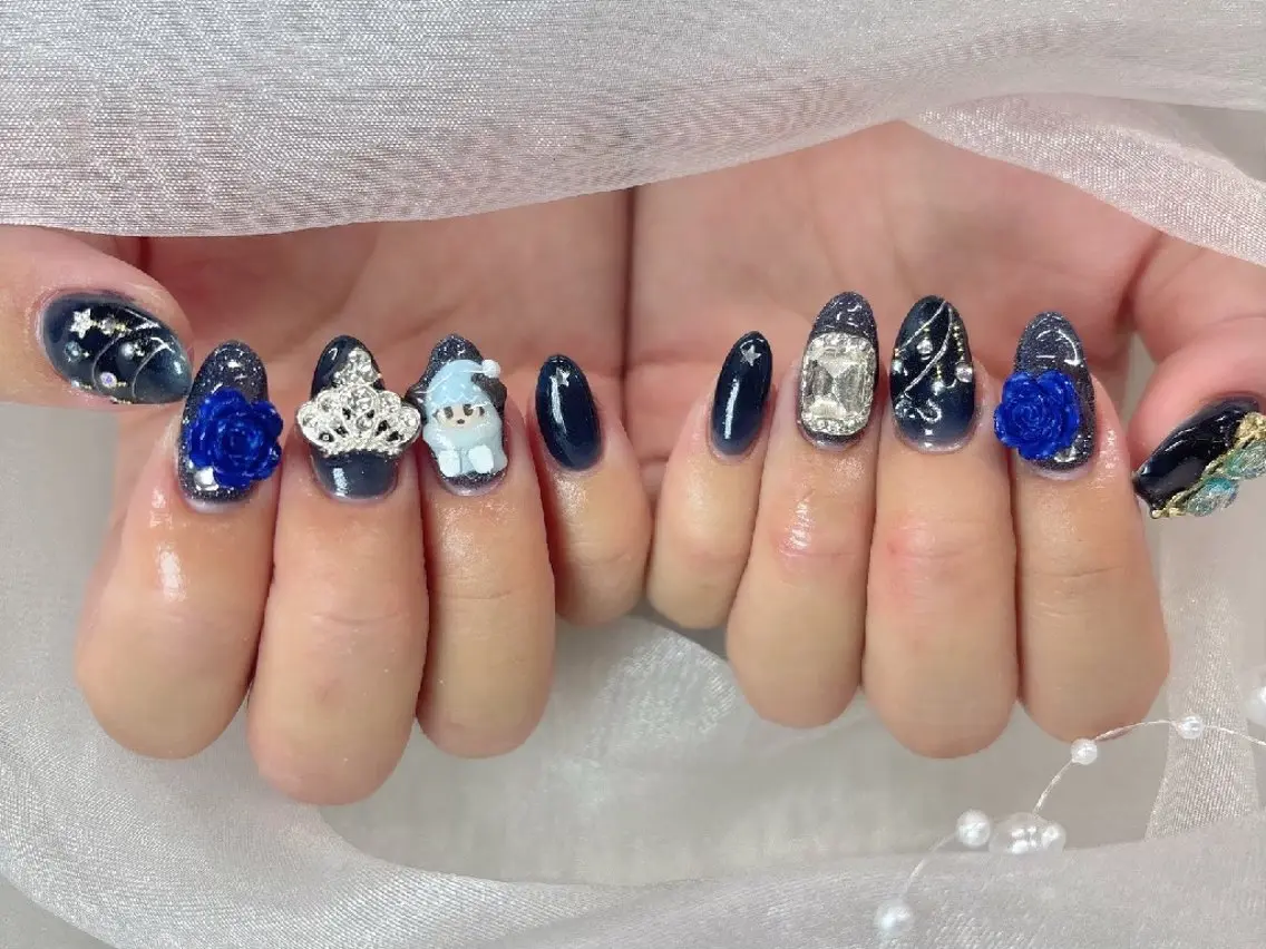 ネイル チークネイル 長さ出し フラッシュネイル フレンチネイル ジェルネイル Chouette Nailのネイルデザイン