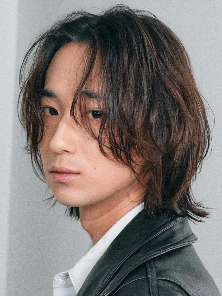 ミディアム パーマ メンズ fifth 武正 琉生のヘアスタイル