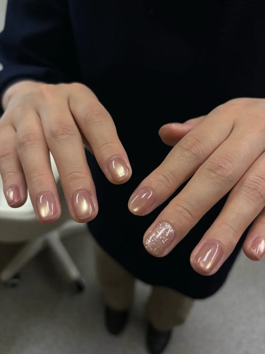 ネイル ラメ(グリッター) ハンドネイル nail salon Howdyのネイルデザイン