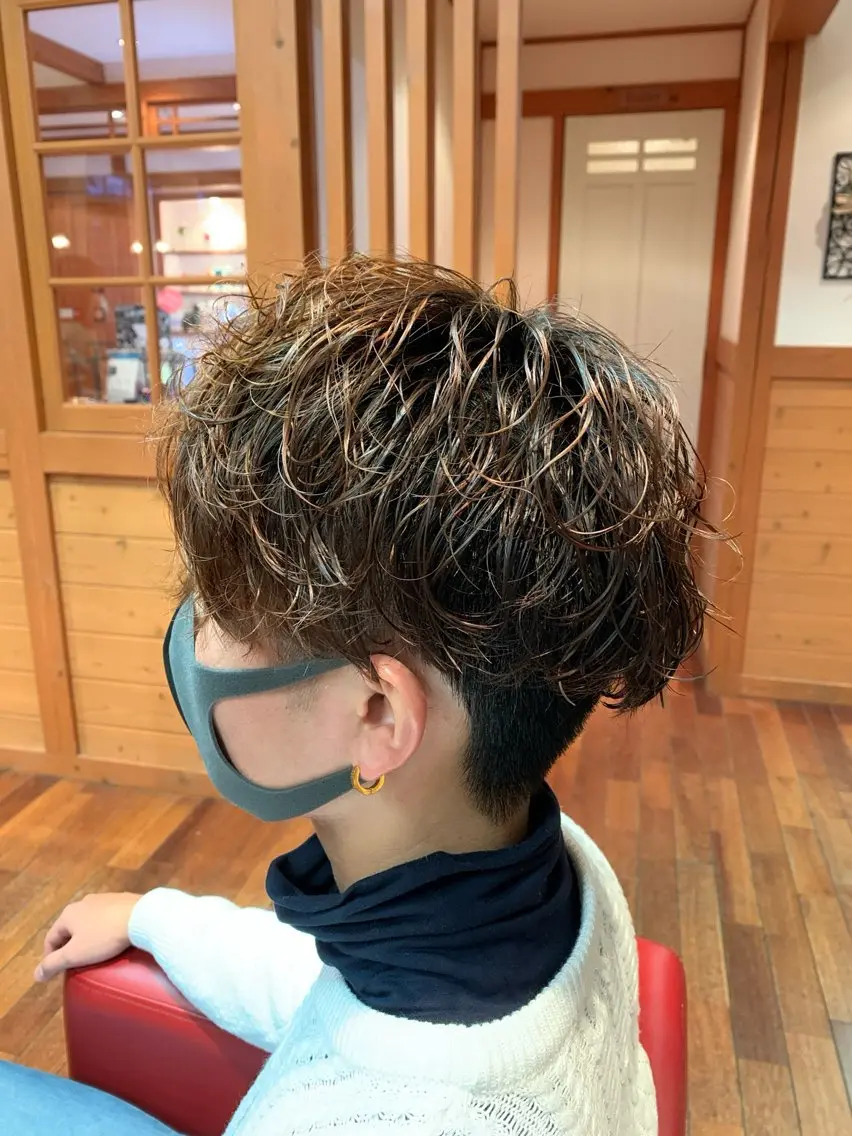 パーマ 江原 大輔のヘアスタイル