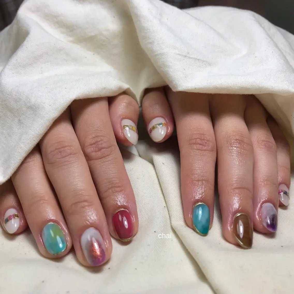ネイル ハンドネイル chai nail _ai📍鶴橋/桃谷のネイルデザイン