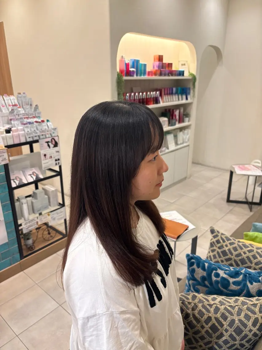 ロング 水野 美依奈のヘアスタイル