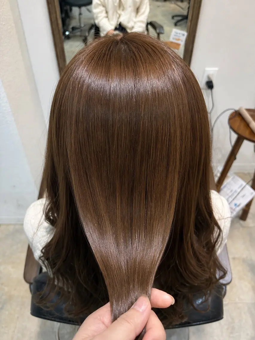 カラー ヘアカラー トリートメント collet大宮 / haru🐏のヘアスタイル