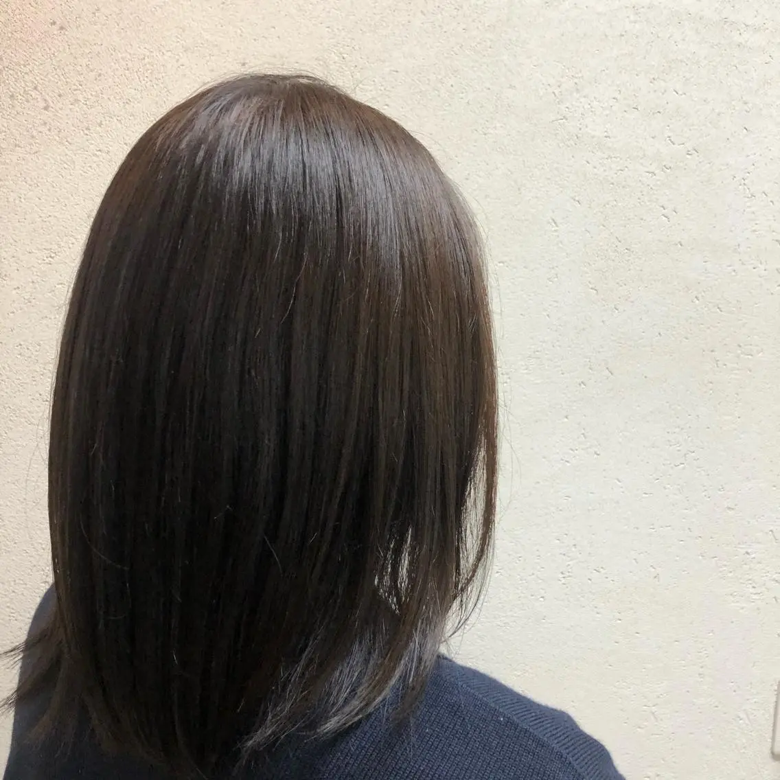 ミディアム カラー 北川 智海のヘアスタイル