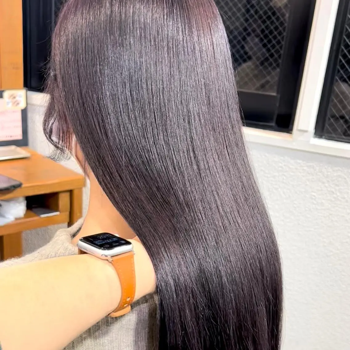 【 髪質改善 】カット + 酸熱トリートメント( パサつき、広がりが気になる方 )の写真