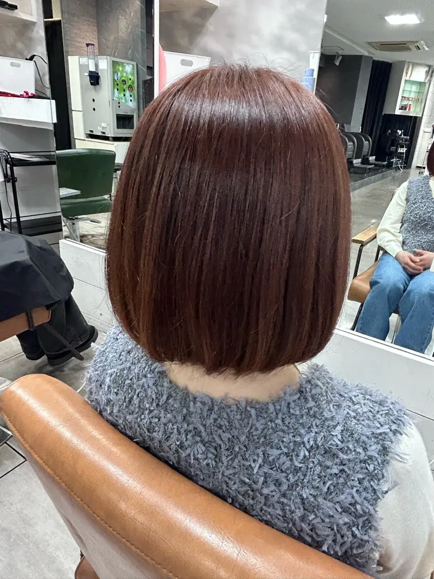 ショート カラー ヘアカラー 🎀艶カラー🎀 よしいあまねのヘアスタイル