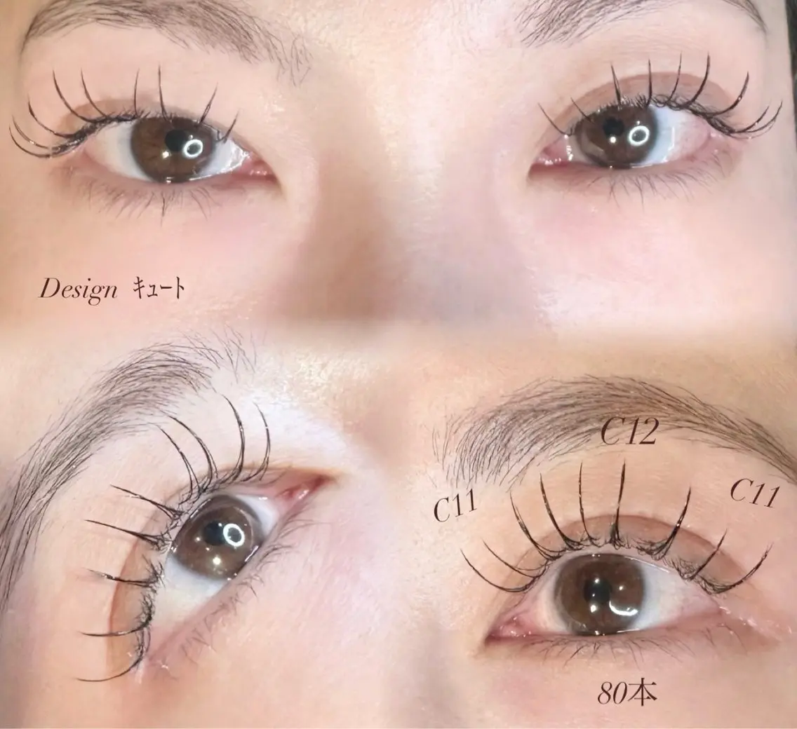 マツエク・マツパ マツエク niche  eye Natsumiのマツエク・マツパデザイン