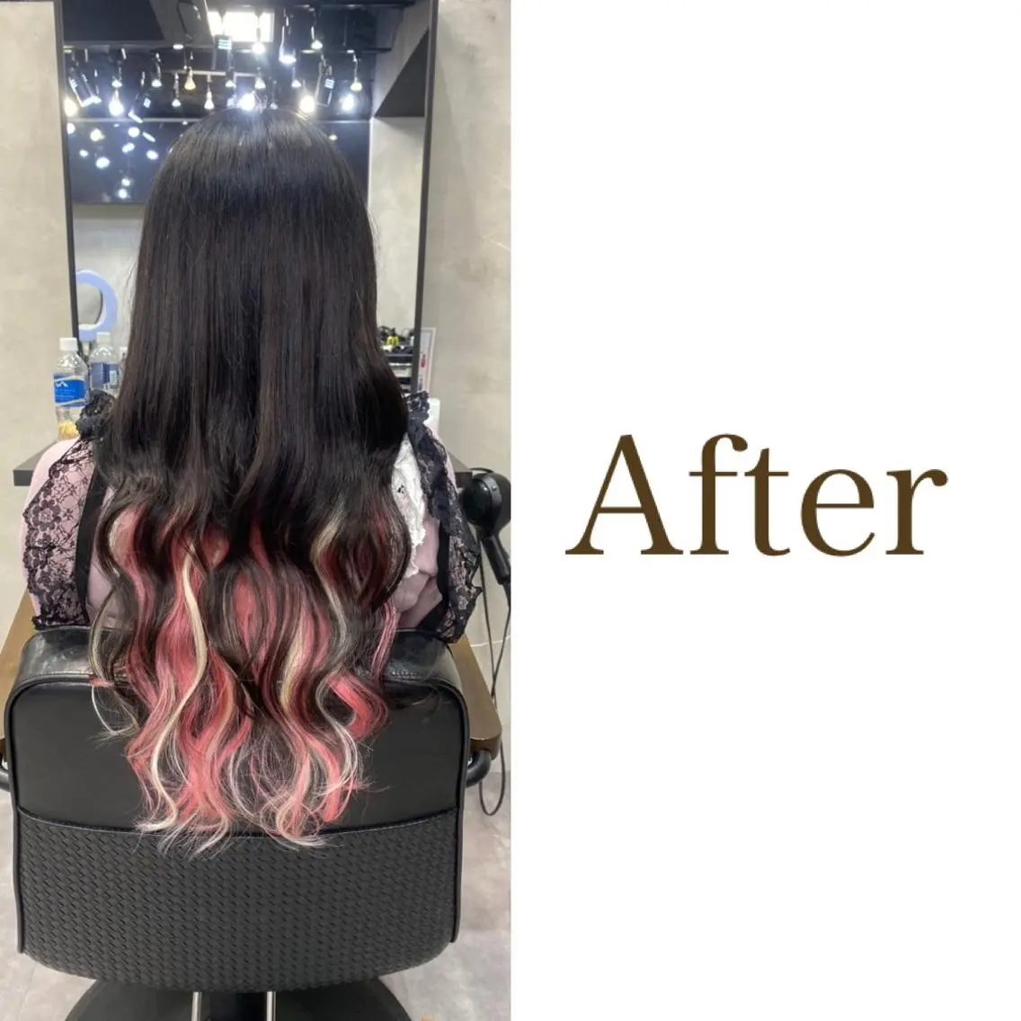 ロング カラー ヘアアレンジ FAAM Tsuneのヘアスタイル