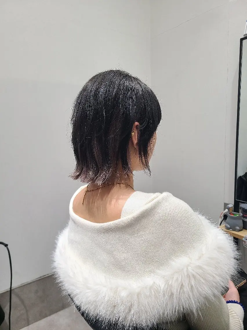 ショート カット ヘアカラー トリートメント 🎗️髪質改善・美髪 艶髪🥇小西邦生のヘアスタイル
