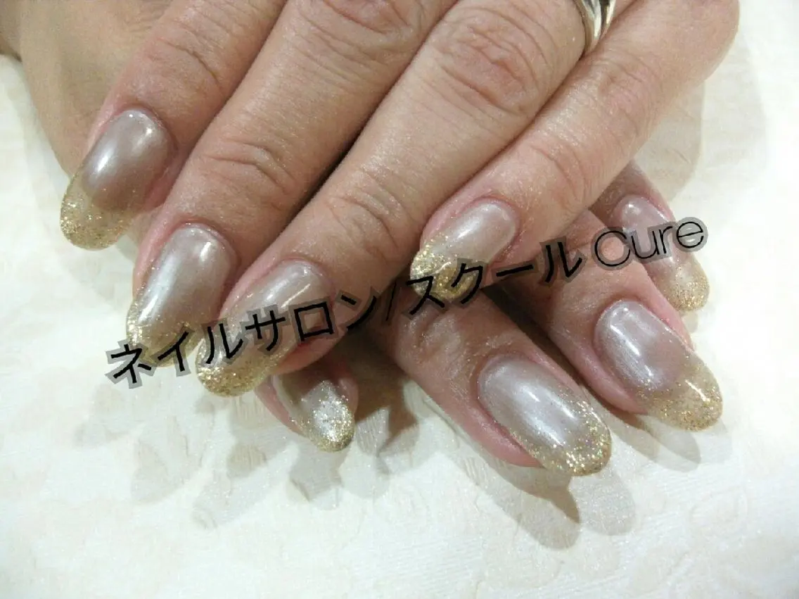 ネイル ミディアム ネイルサロン Cureのネイルデザイン