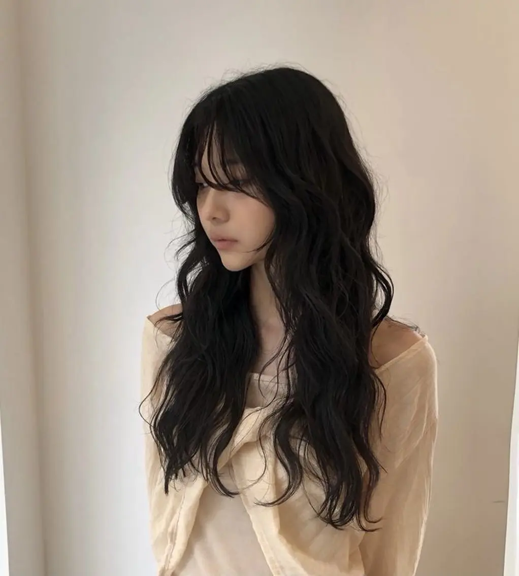 ロング パーマ ベージュ/ヘアセット レイヤー/Marinのヘアスタイル