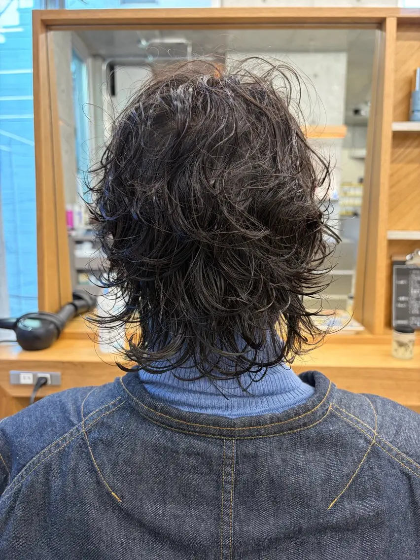 ショート パーマ ショートヘア ウルフカット 前田ジュン /ショート/似合わせのヘアスタイル