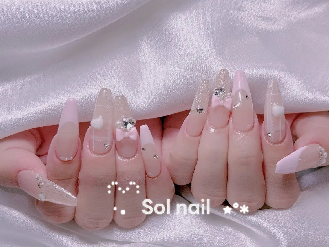 ネイル ハンドネイル ハンドケア Sol Nail ミネのネイルデザイン