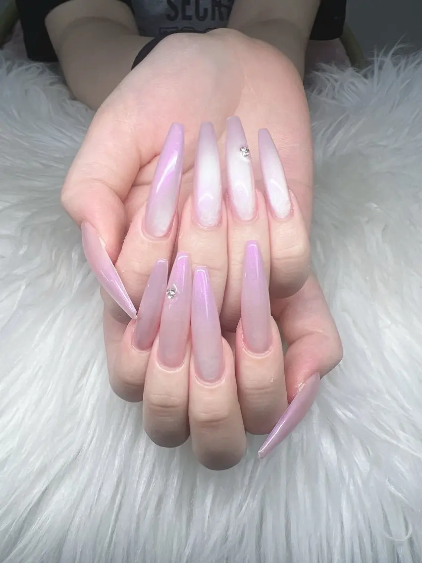 ネイル ハンドネイル Lee Nails チップ長さだし専門店のネイルデザイン
