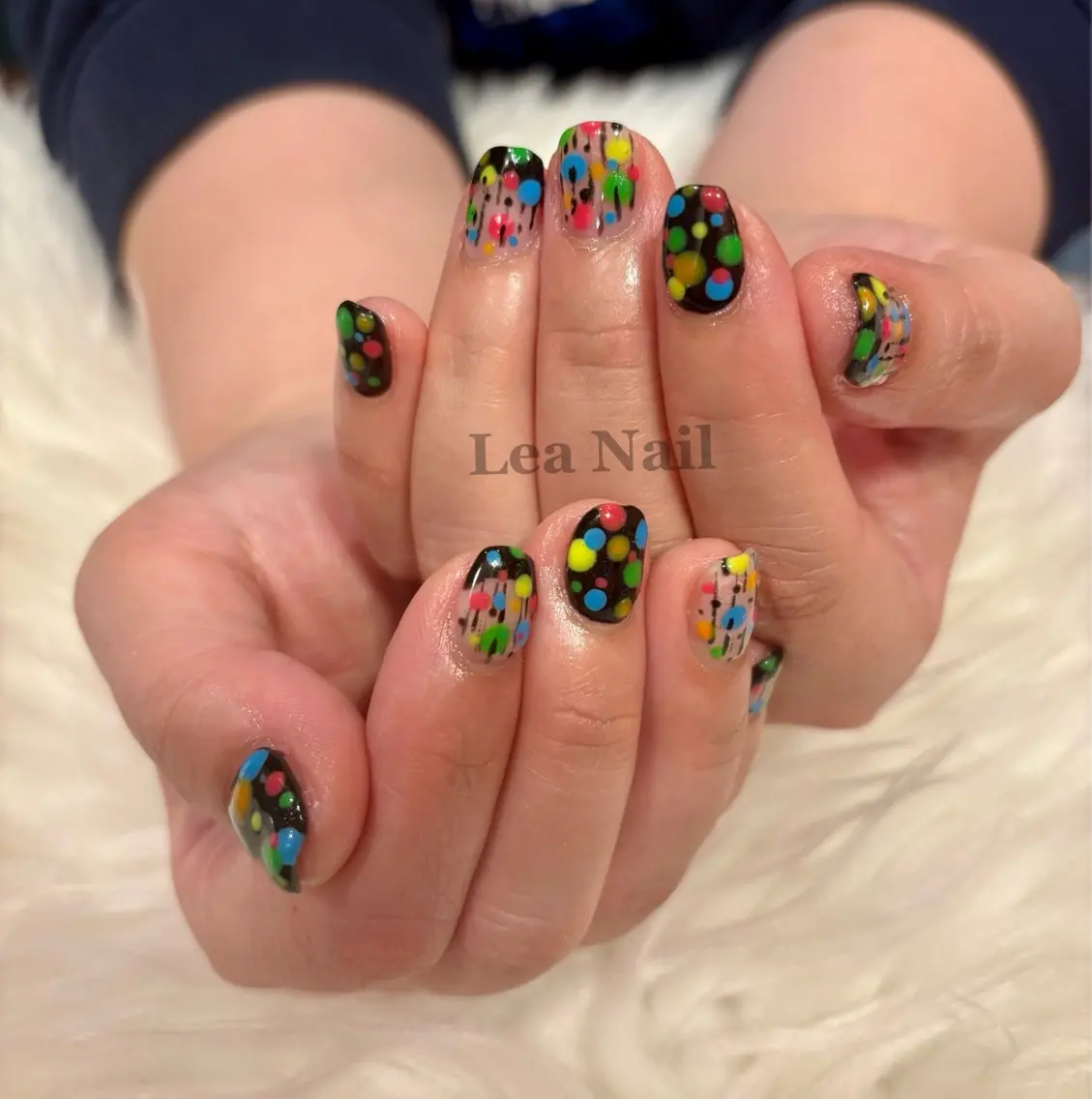 ネイル 持ち込み Lea Nailのネイルデザイン