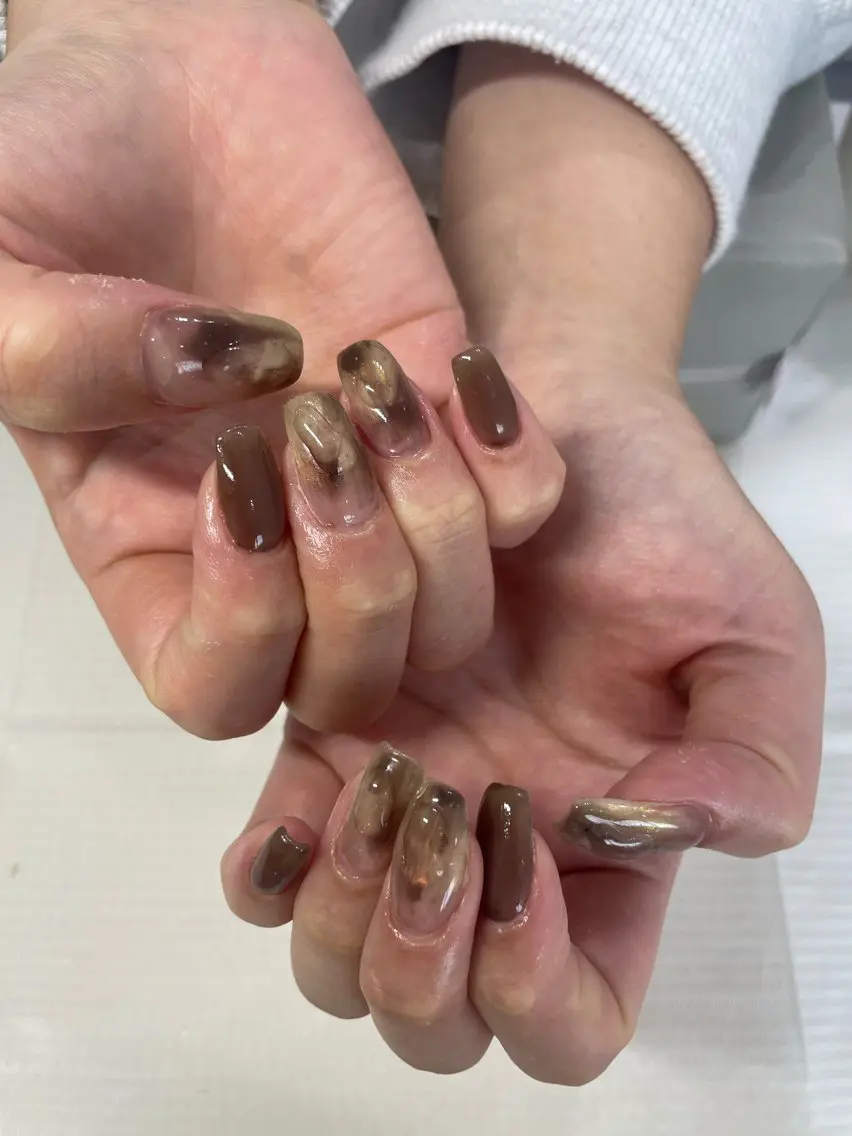 ネイル ニュアンスネイル May. 昭和町のネイルデザイン