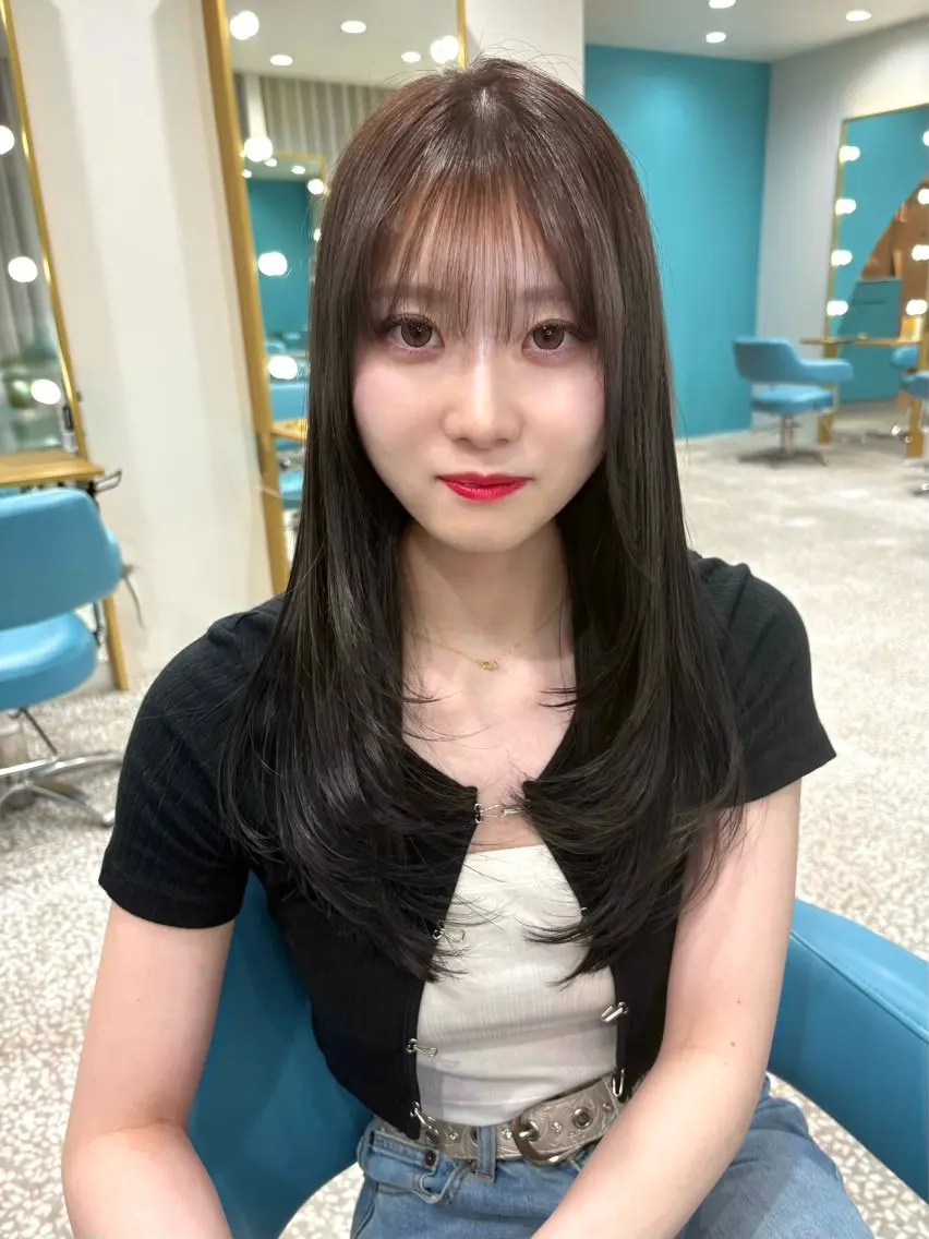 ロング 上谷 圭輝のヘアスタイル