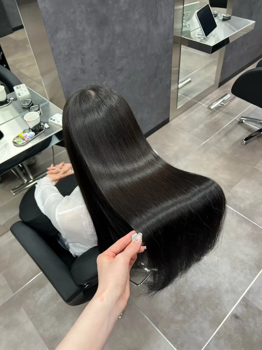 ロング カラー カット ヘアカラー トリートメント 🩶髪質改善/新宿 /saaya🩶のヘアスタイル