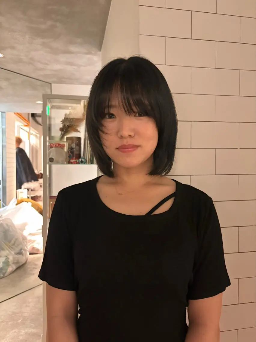 カラー cope'u 美雨のヘアスタイル