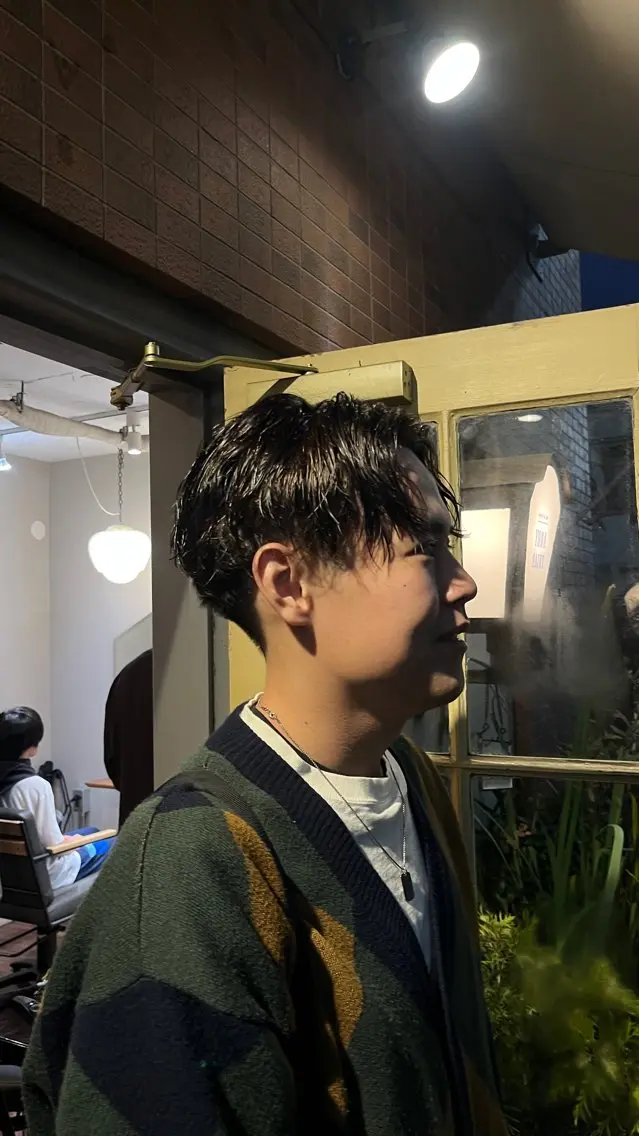 パーマ カット パーマ 甲斐 真桜のヘアスタイル