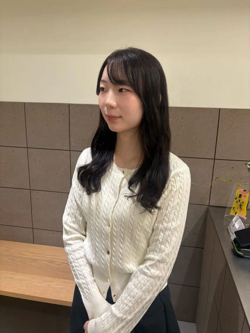 ロング カラー カット ヘアカラー トリートメント natsuki /HUIのヘアスタイル