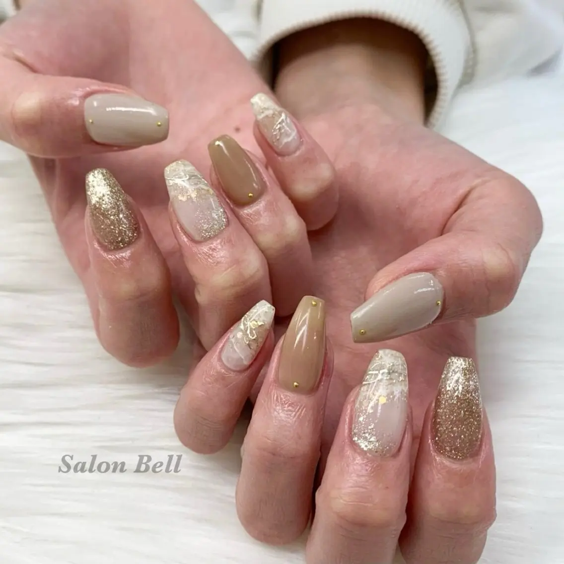 ネイル ハンドネイル totalsalon Bellのマツエク・マツパデザイン