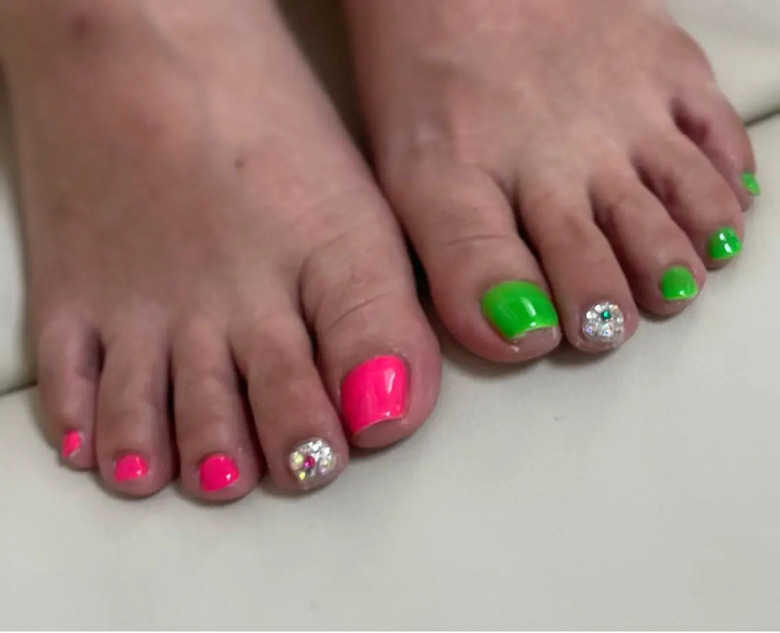 ネイル フットネイル nail M&Tのネイルデザイン