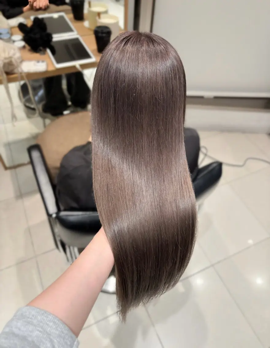 ロング カラー ヘアカラー トリートメント 柔らかgirly/ レイヤー/yuiのヘアスタイル